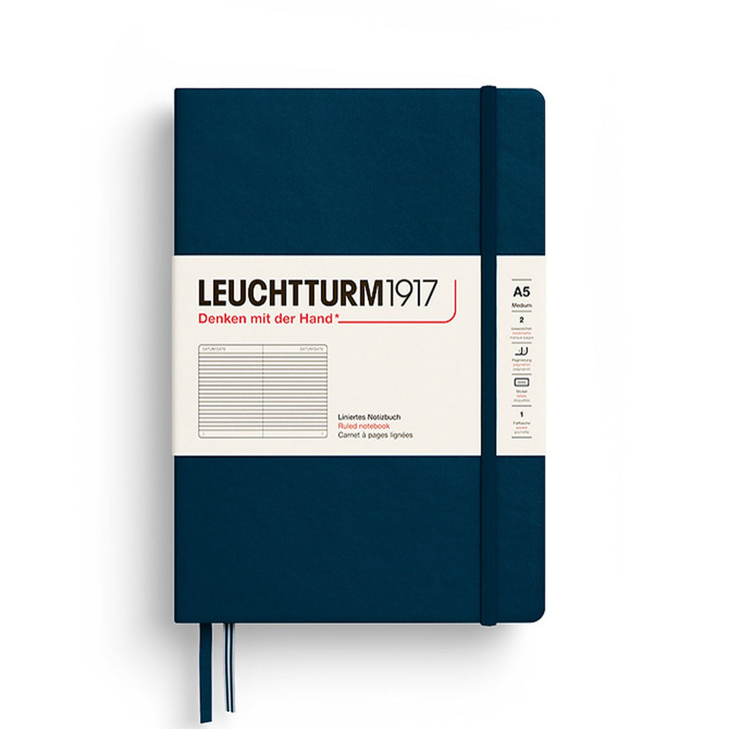 Leuchtturm1917 Deep Sea Hardcover Notebook (A5 - Lined) 372190