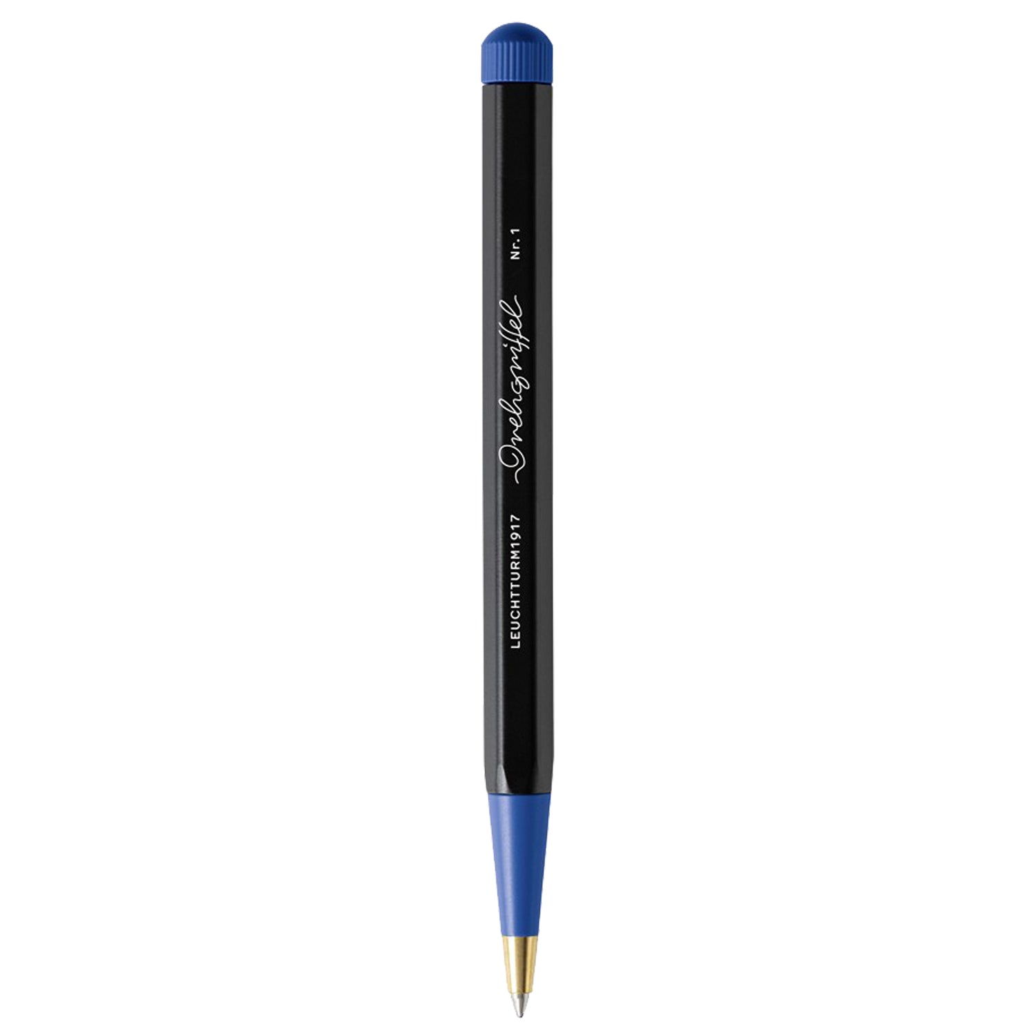 Leuchtturm1917 Drehgriffel Nr. 1 Bauhaus Black/Royal Blue Ballpoint Pen 366202