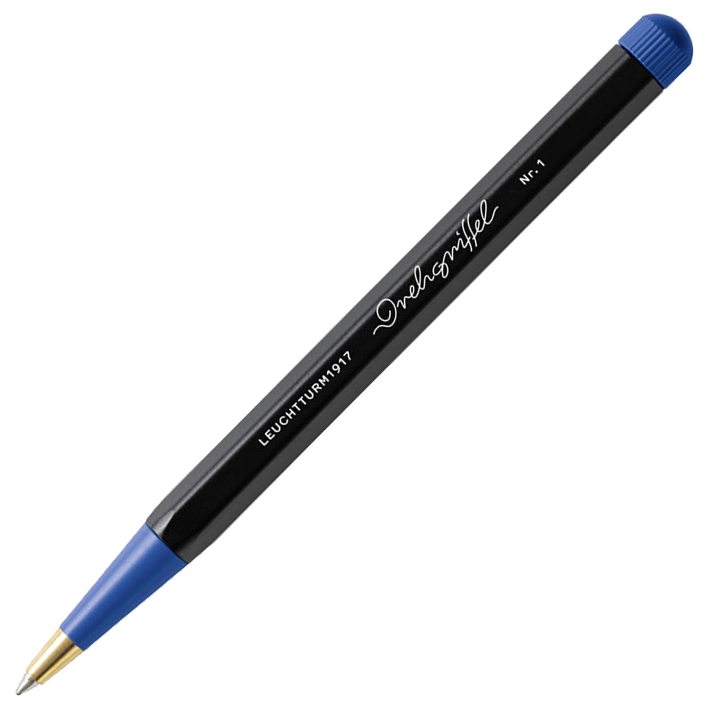 Leuchtturm1917 Drehgriffel Nr. 1 Bauhaus Black/Royal Blue Ballpoint Pen 366202