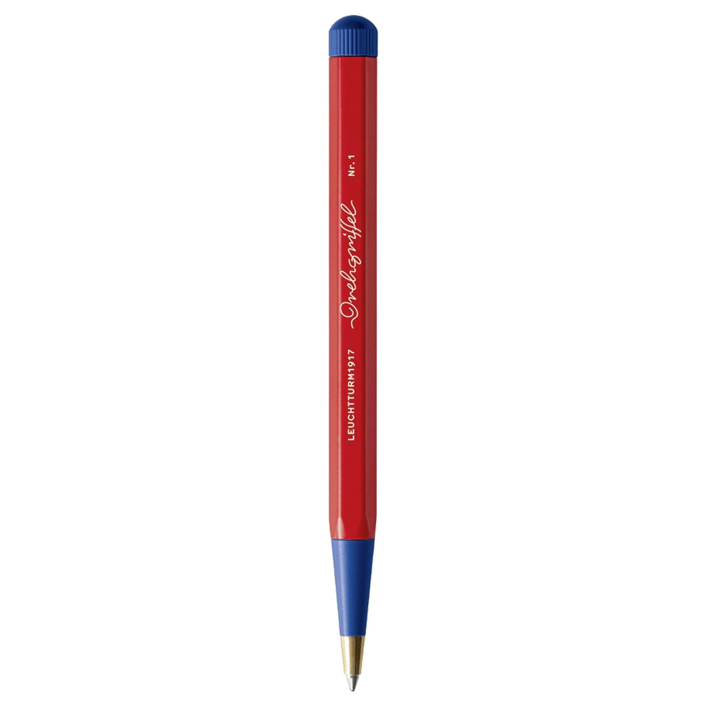 Leuchtturm1917 Drehgriffel Nr. 1 Bauhaus Red/Royal Blue Ballpoint Pen 366205