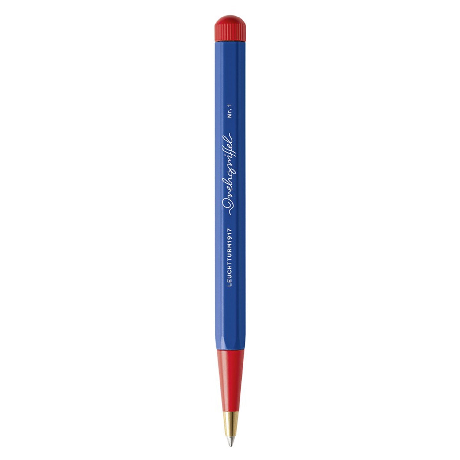 Leuchtturm1917 Drehgriffel Nr. 1 Bauhaus Royal Blue/Red Ballpoint Pen 366203