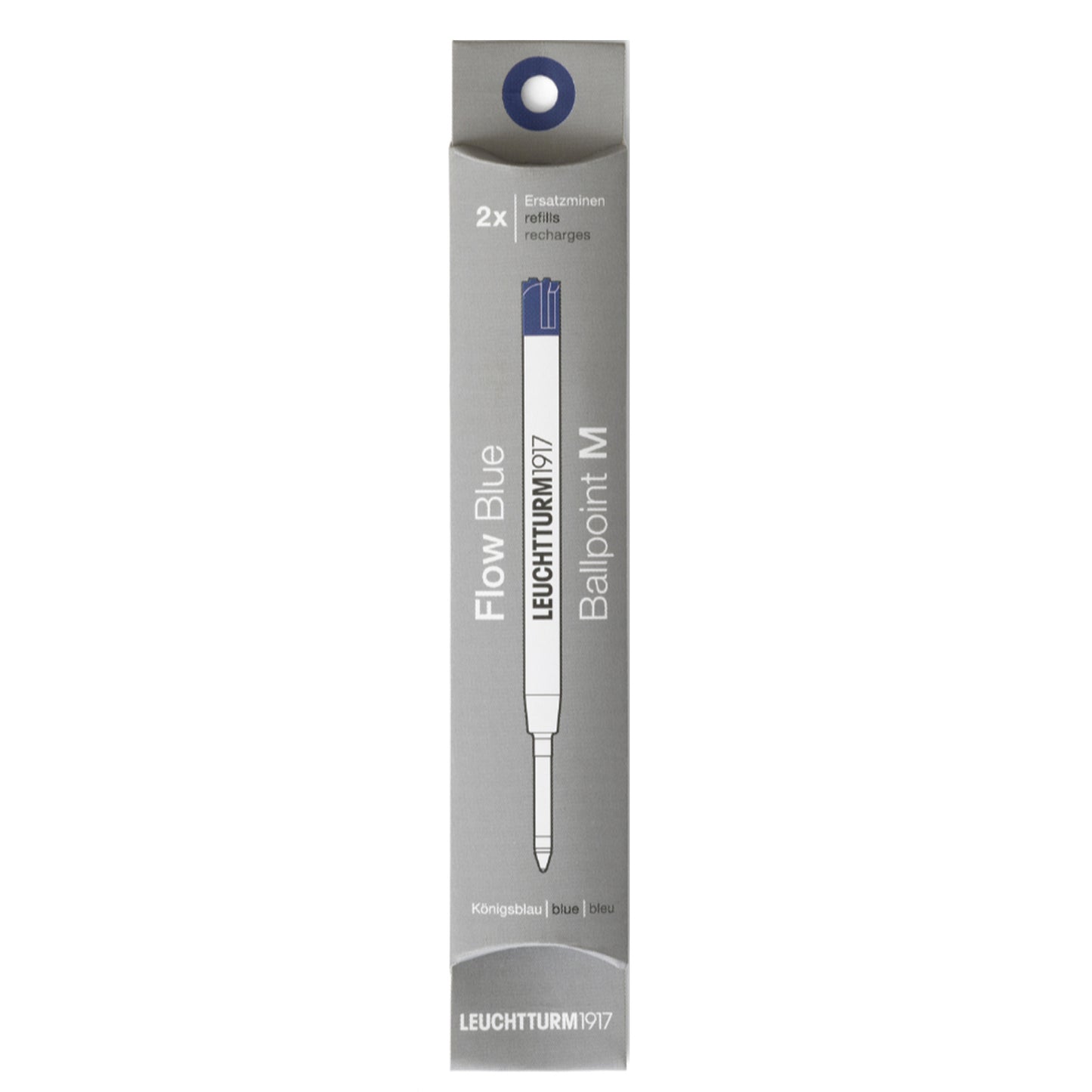 Leuchtturm1917 Drehgriffel Nr. 1 Ballpoint Pen Refill Royal Blue