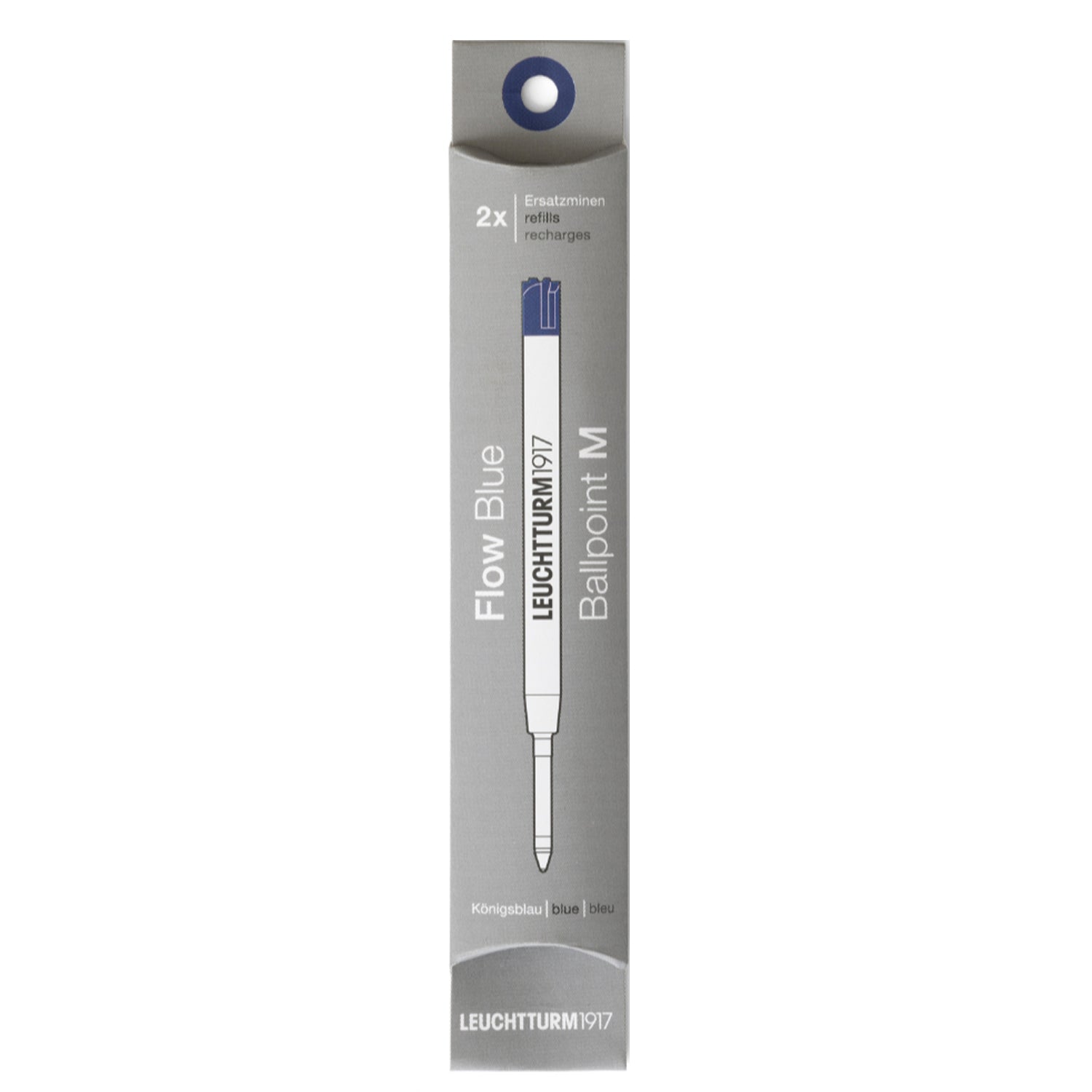 Leuchtturm1917 Drehgriffel Nr. 1 Ballpoint Pen Refill Royal Blue