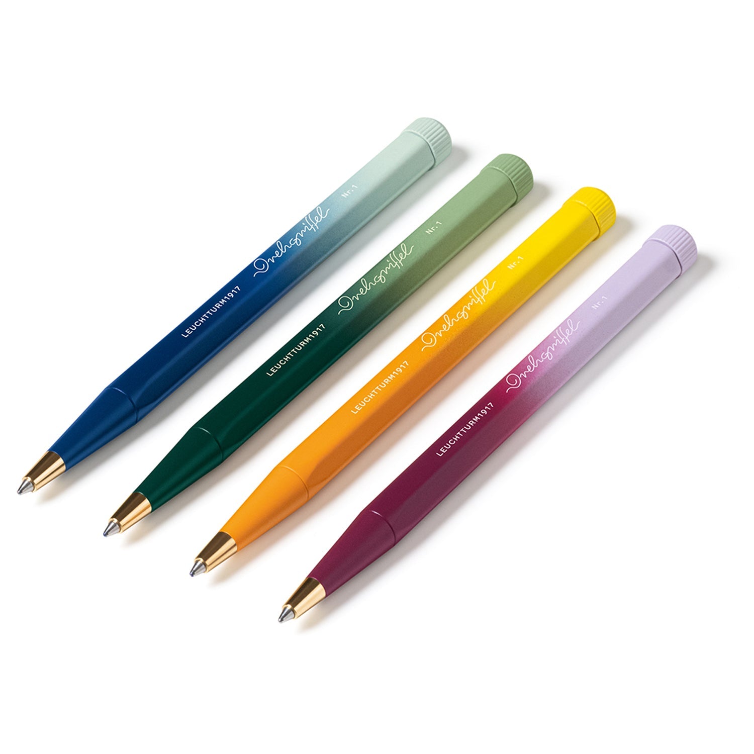 Leuchtturm1917 Drehgriffel Nr. 1 Gradient Port Red/Lilac Ballpoint Pen 372933 (Limited Edition)