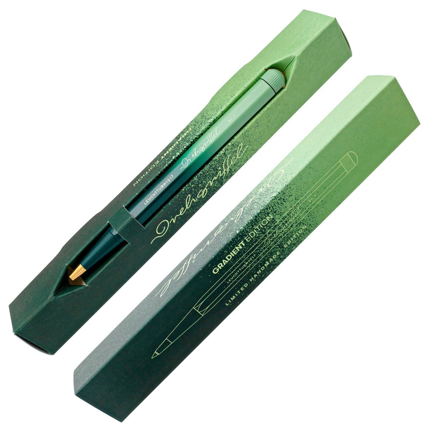 Leuchtturm1917 Drehgriffel Nr. 1 Gradient Forest Green/Sage Ballpoint Pen 372935 (Limited Edition)