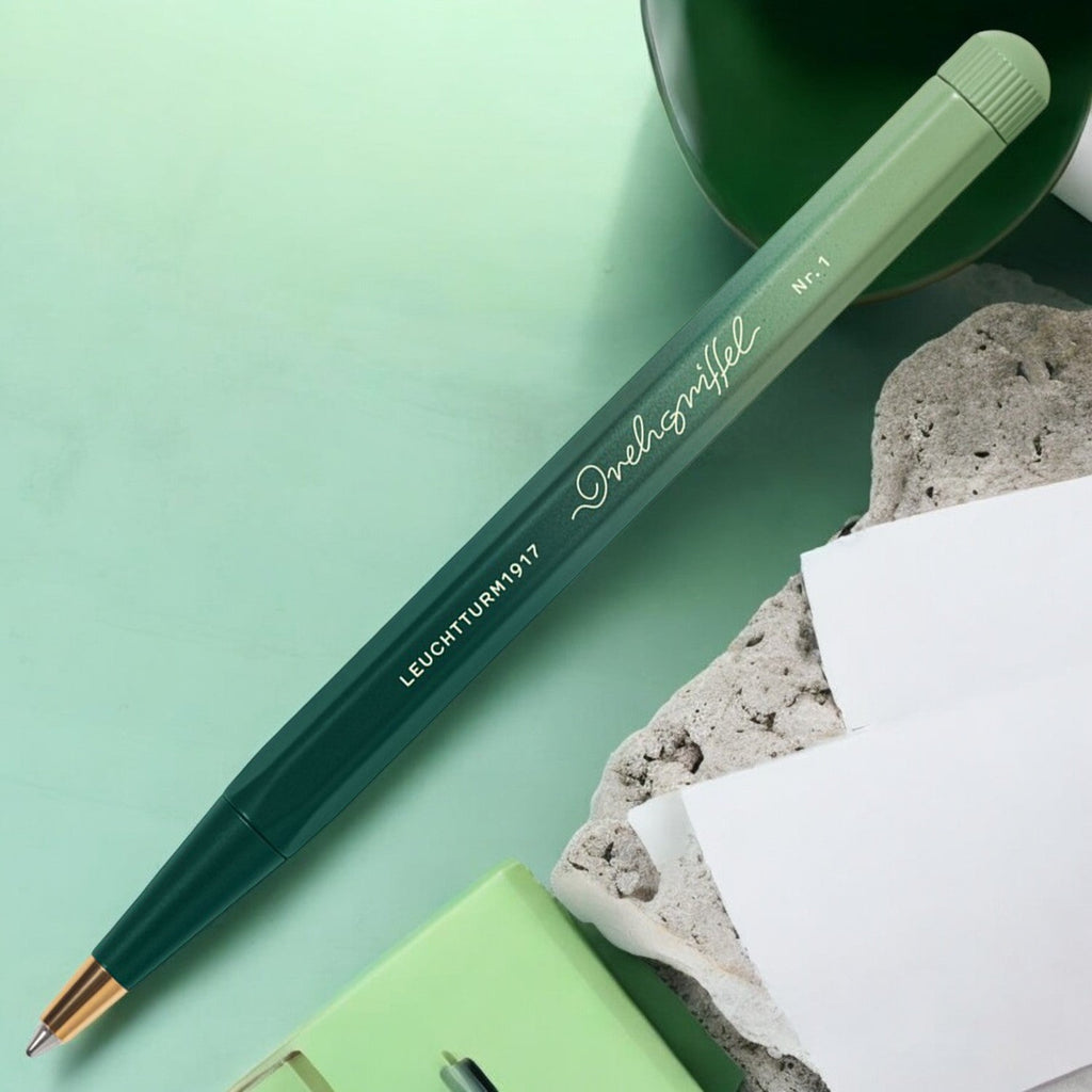Leuchtturm1917 Drehgriffel Nr. 1 Gradient Forest Green/Sage Ballpoint Pen 372935 (Limited Edition)