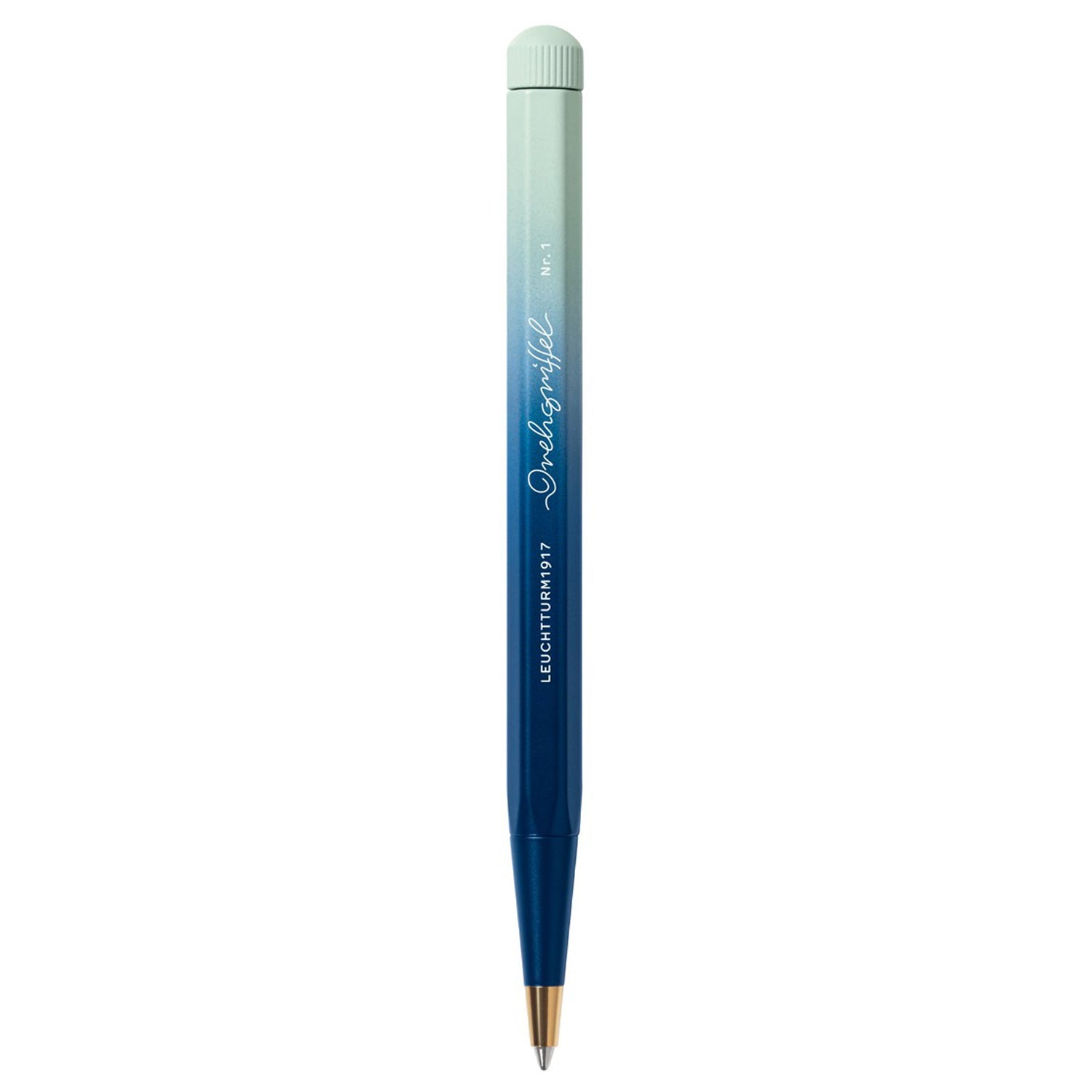 Leuchtturm1917 Drehgriffel Nr. 1 Gradient Navy/Mint Green Ballpoint Pen 372936 (Limited Edition)