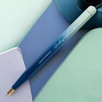 Navy/Mint Green