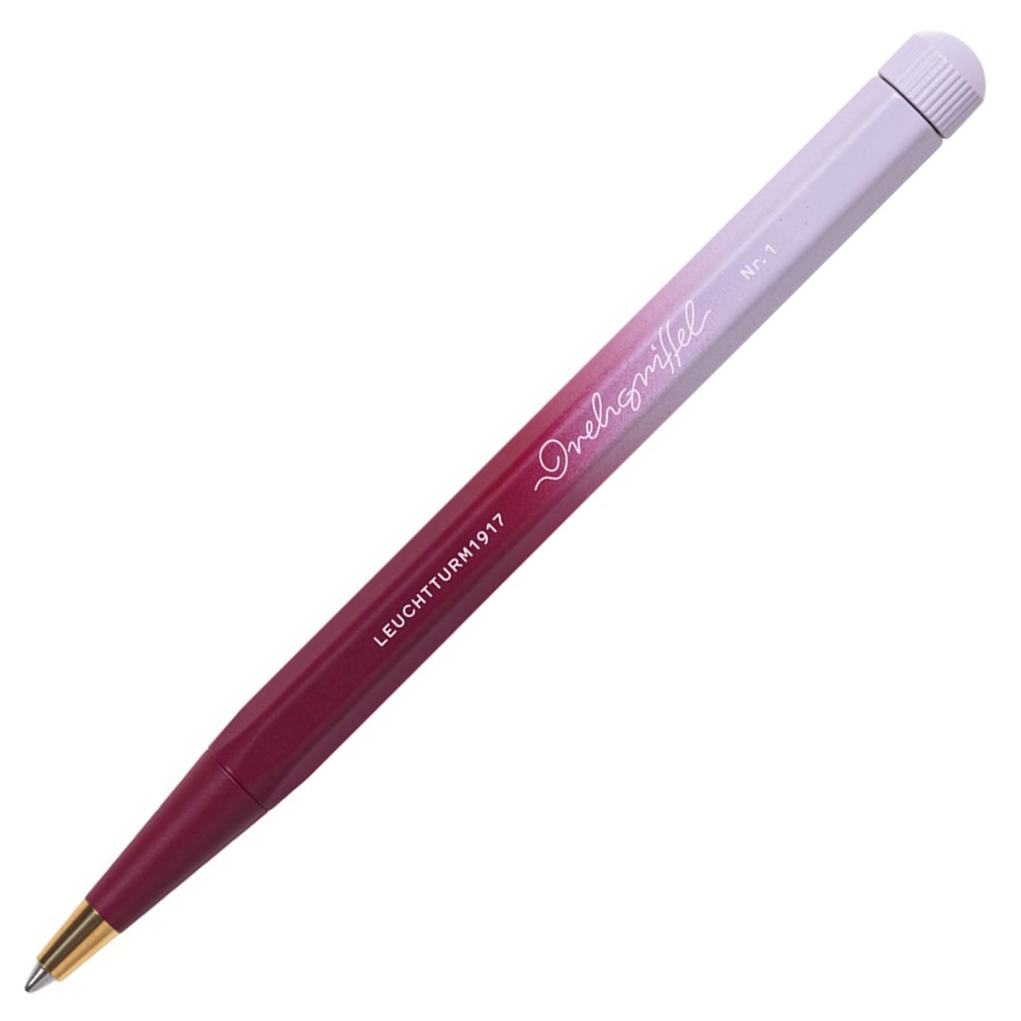 Leuchtturm1917 Drehgriffel Nr. 1 Gradient Port Red/Lilac Ballpoint Pen 372933 (Limited Edition)