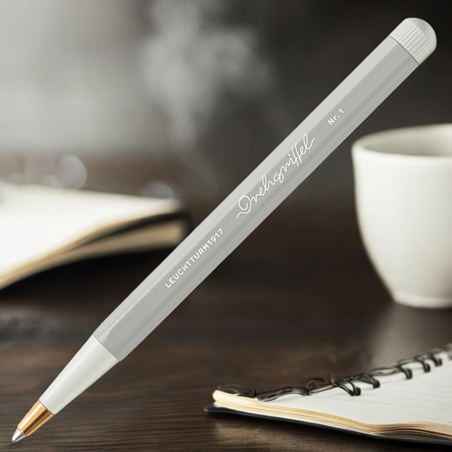 Leuchtturm1917 Drehgriffel Nr. 1 Light Grey Roller Ball Pen 367278