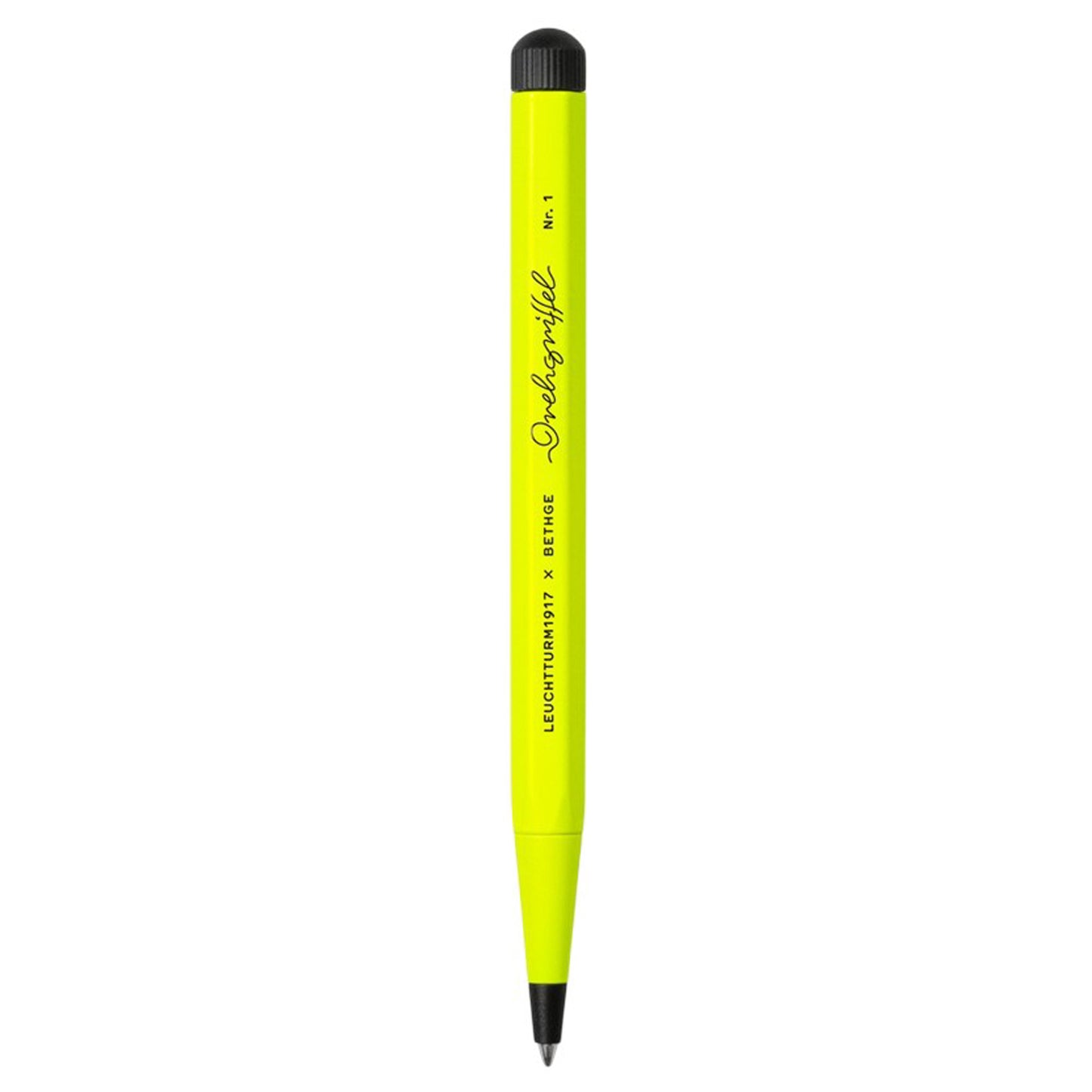 Leuchtturm1917 Drehgriffel Nr. 1 Luminous Yellow Ballpoint Pen 400443