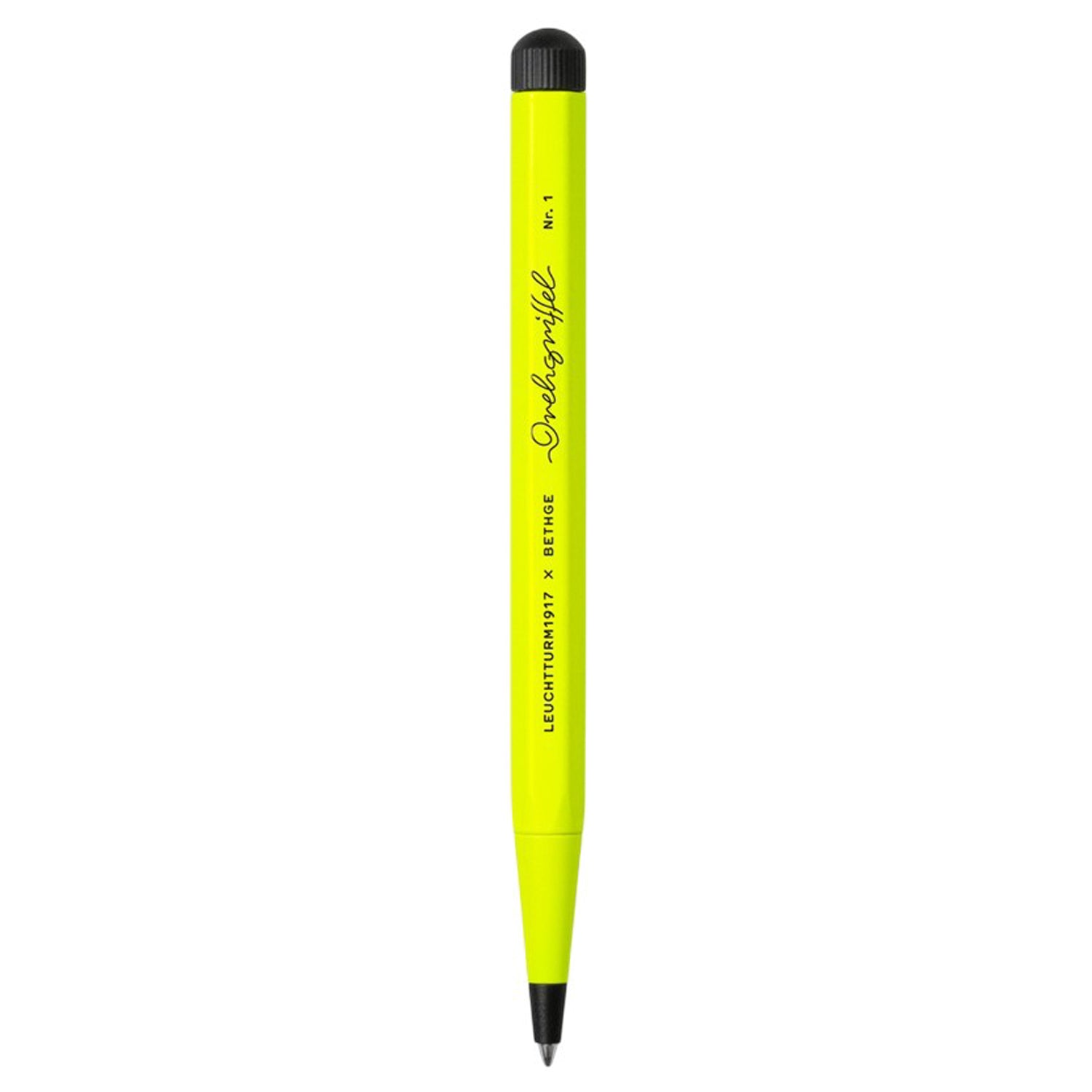 Leuchtturm1917 Drehgriffel Nr. 1 Luminous Yellow Ballpoint Pen 400443