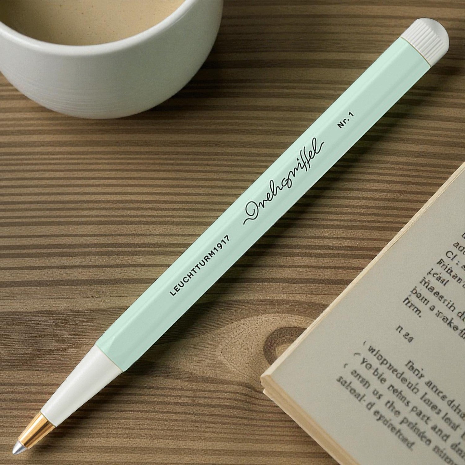 Leuchtturm1917 Drehgriffel Nr. 1 Mint Green Roller Ball Pen 367281