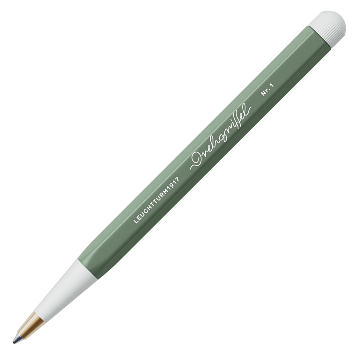 Leuchtturm1917 Drehgriffel Nr. 1 Olive Green Roller Ball Pen 365532