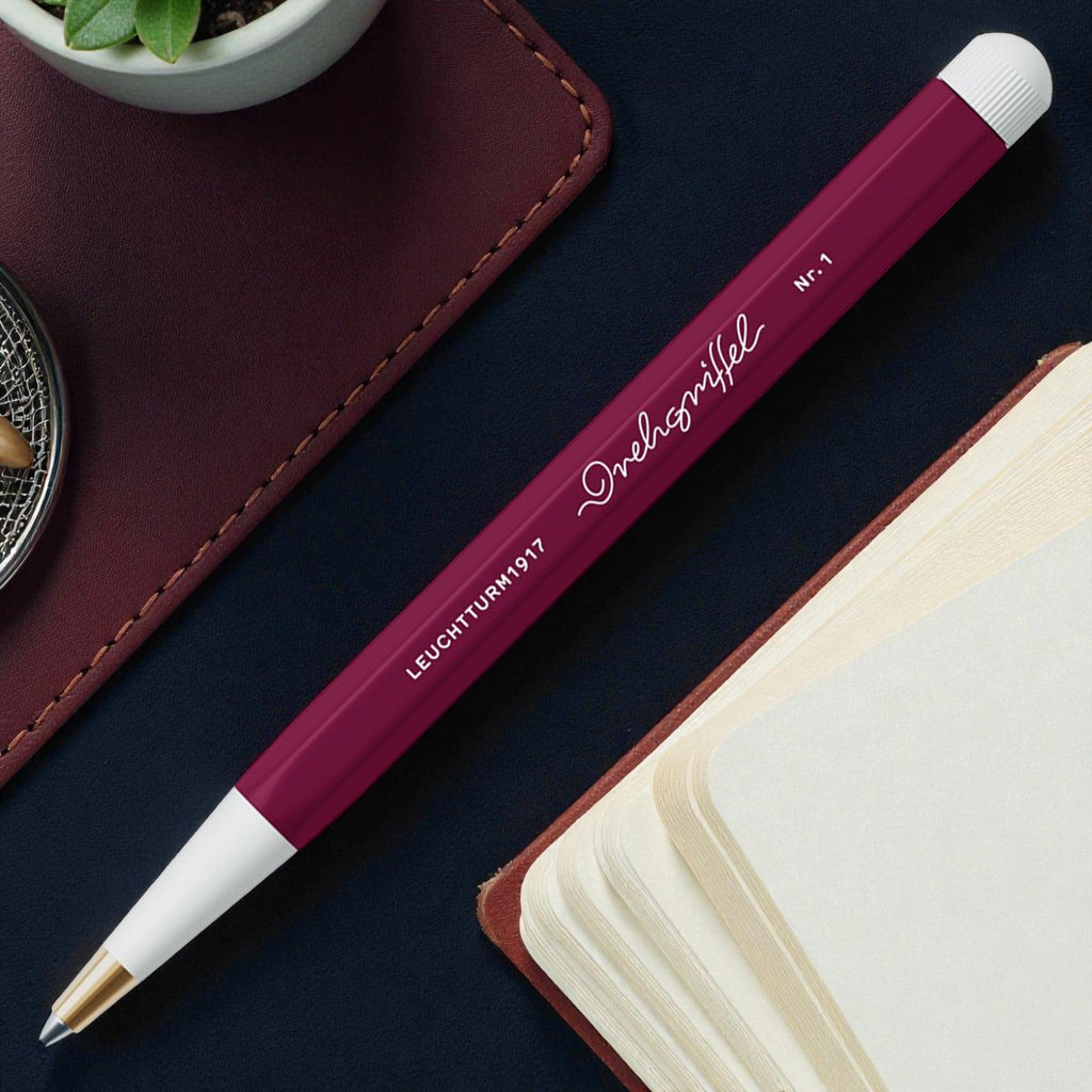 Leuchtturm1917 Drehgriffel Nr. 1 Port Red Roller Ball Pen 365597
