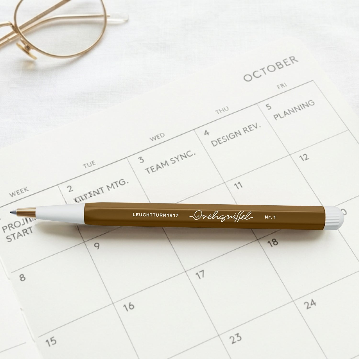 Leuchtturm1917 Drehgriffel Nr. 1 Spice Brown Ballpoint Pen 372216