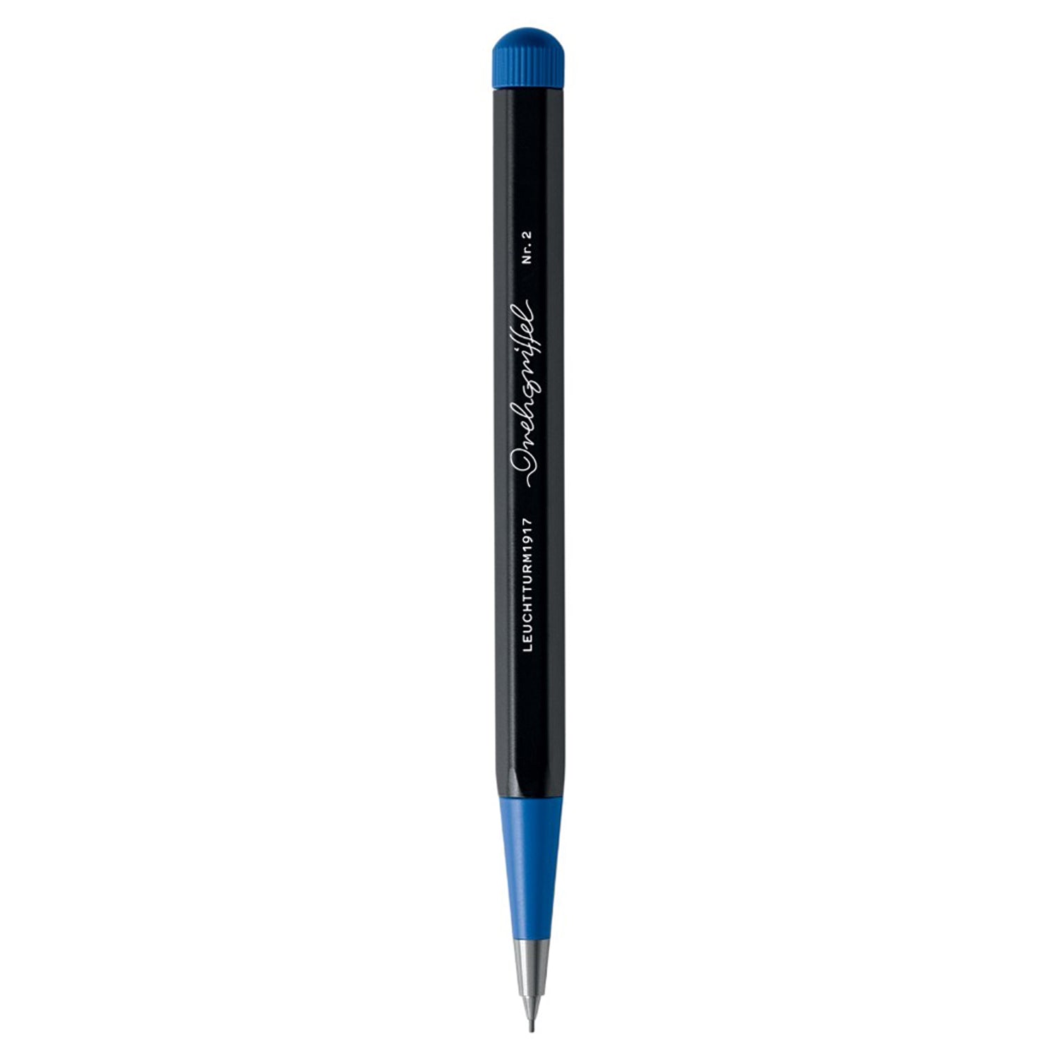 Leuchtturm1917 Drehgriffel Nr. 2 Bauhaus Black/Royal Blue Mechanical Pencil (0.7 MM) 371284 (Special Edition)