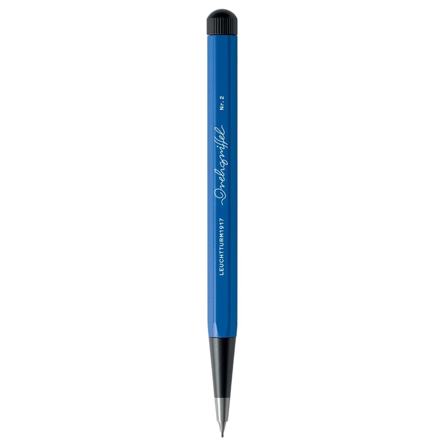 Leuchtturm1917 Drehgriffel Nr. 2 Bauhaus Royal Blue/Black Mechanical Pencil (0.7 MM) 371289 (Special Edition)