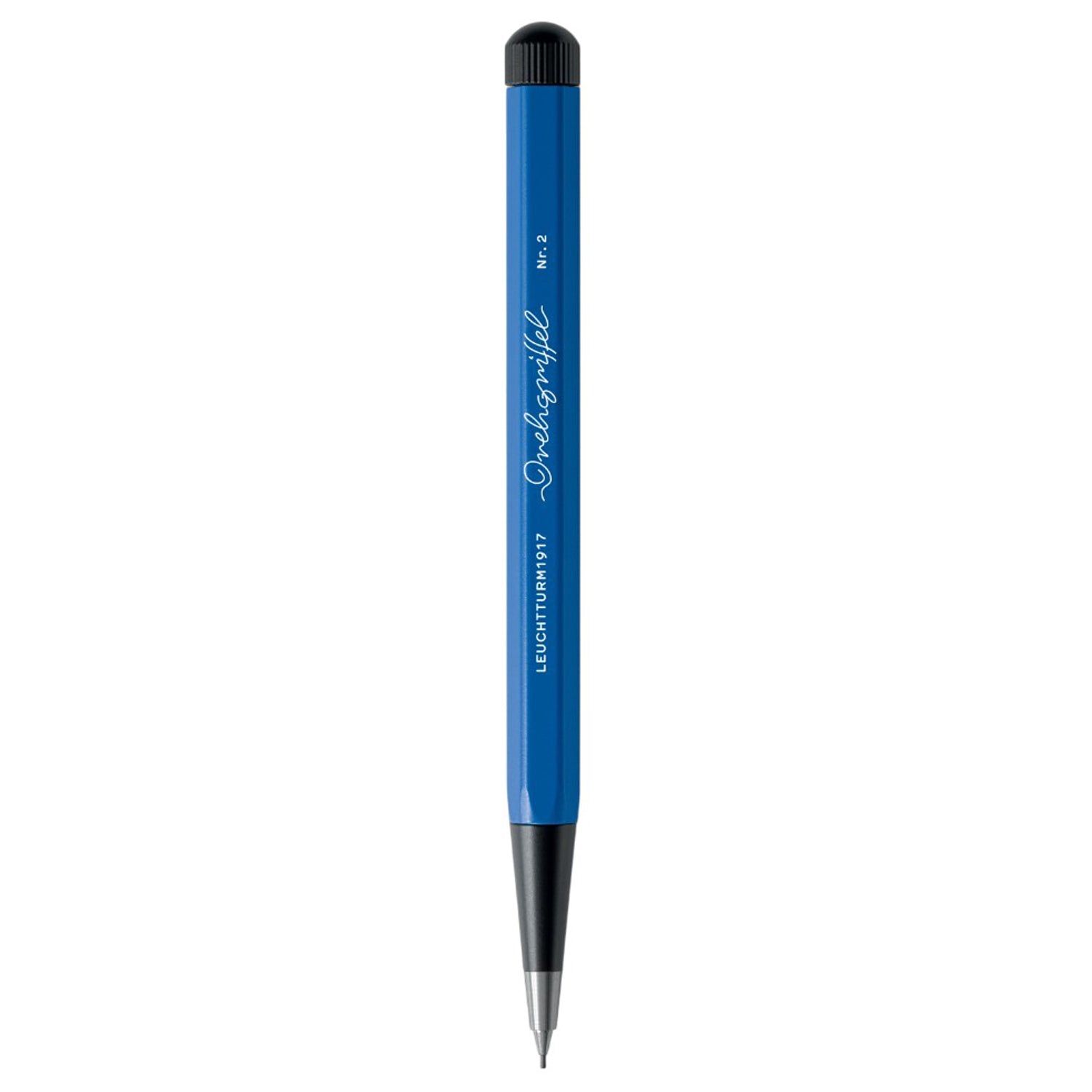 Leuchtturm1917 Drehgriffel Nr. 2 Bauhaus Royal Blue/Black Mechanical Pencil (0.7 MM) 371289 (Special Edition)