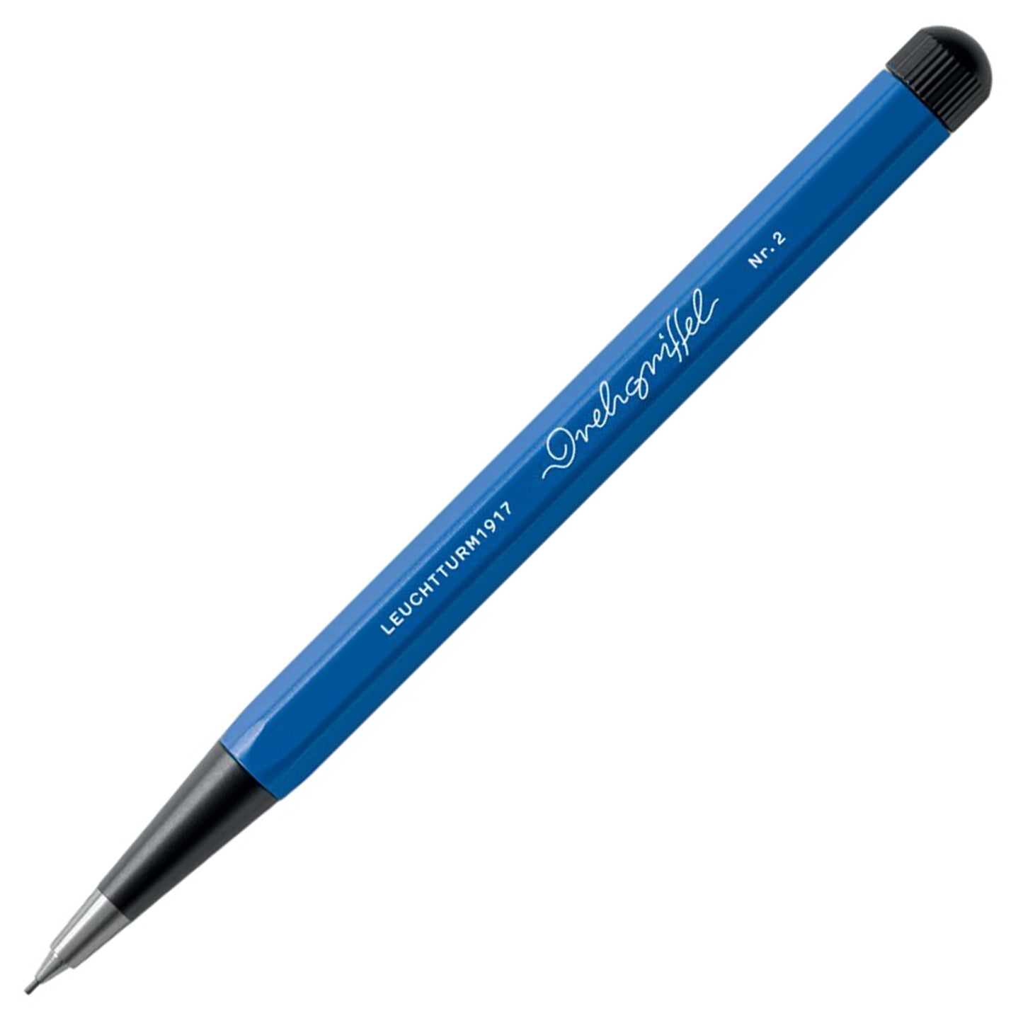 Leuchtturm1917 Drehgriffel Nr. 2 Bauhaus Royal Blue/Black Mechanical Pencil (0.7 MM) 371289 (Special Edition)