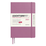 Leuchtturm1917 2027 Dusty Rose Hardcover Daily Planner (A5 - Lined) 400325