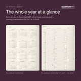 Leuchtturm1917 2027 Dusty Rose Hardcover Daily Planner (A5 - Lined) 400325