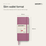 Leuchtturm1917 2027 Dusty Rose Hardcover Weekly Planner (90X190MM - Dotted) 400265