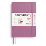Leuchtturm1917 2027 Dusty Rose Softcover Weekly Planner (A5 - Lined) 400233