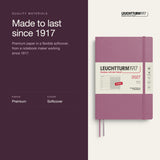 Leuchtturm1917 2027 Dusty Rose Softcover Weekly Planner (A5 - Lined) 400233