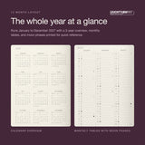 Leuchtturm1917 2027 Dusty Rose Softcover Weekly Planner (A5 - Lined) 400233