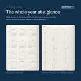 Leuchtturm1917 2027 Indigo Softcover Weekly Planner (A5 - Lined) 400241