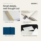 Leuchtturm1917 2027 Indigo Softcover Weekly Planner (B6+ - Lined) 400249