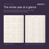 Leuchtturm1917 2027 Lilac Hardcover Weekly Planner (A5 - Lined) 400213