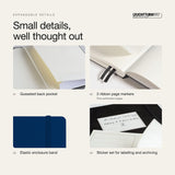 Leuchtturm1917 2027 Navy Hardcover Weekly Planner (A5 - Lined) 400223