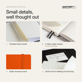 Leuchtturm1917 2027 Pumpkin Softcover Weekly Planner (A5 - Lined) 400236