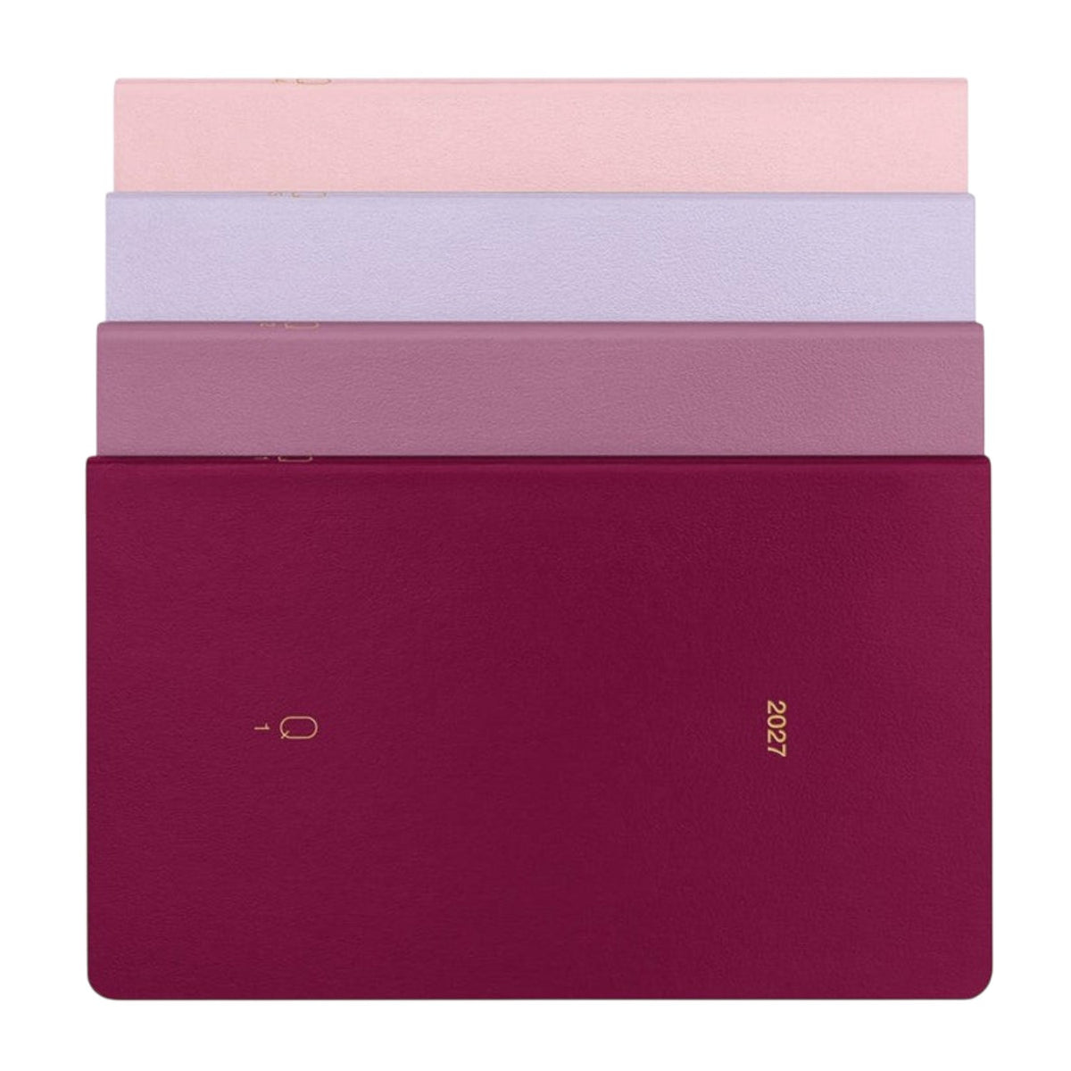 Leuchtturm1917 2027 Rose Softcover Quarterly Daily Planner (A6 - Dotted - Pack of 4) 400373