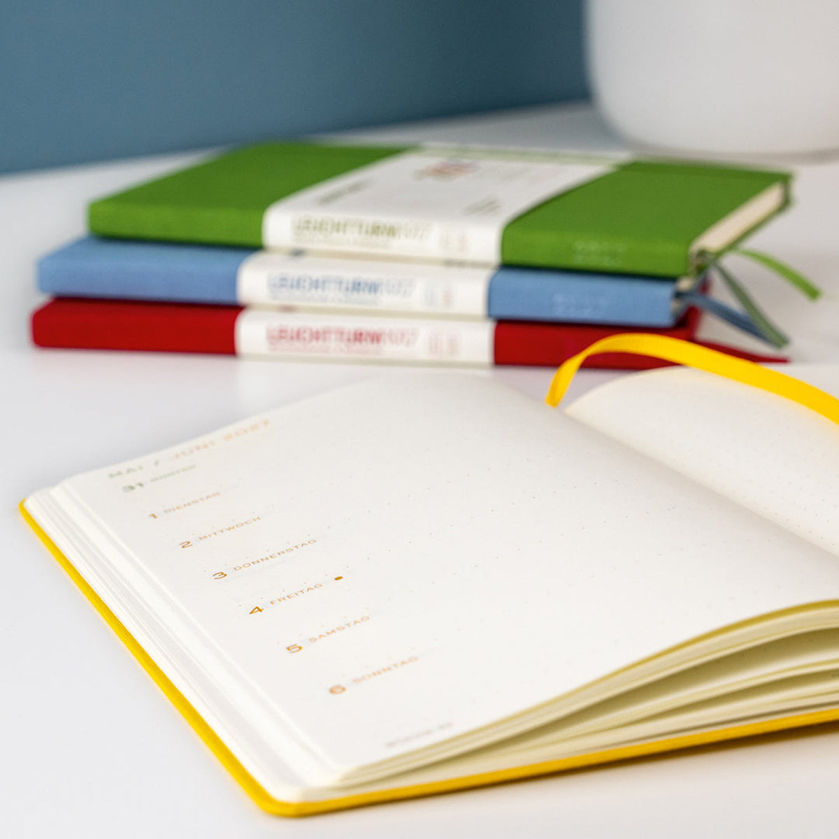 Leuchtturm1917 2027 Colourful Seasons Winter Hardcover Weekly Planner (A5 - Dotted) 400371