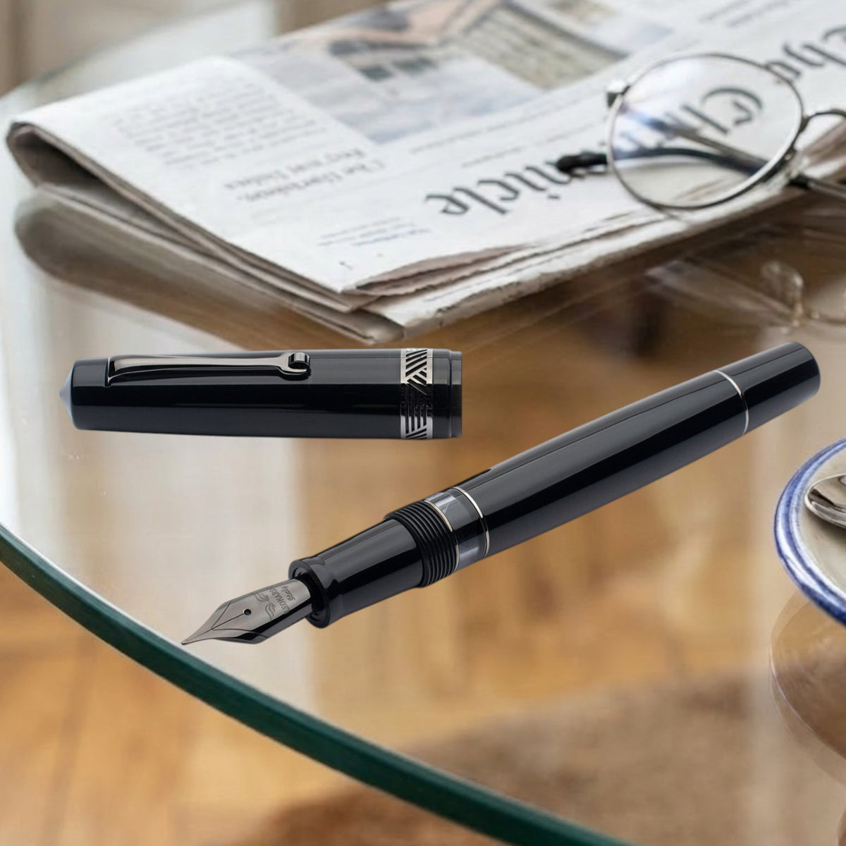 Leonardo Momento Magico Glossy Black RT Fountain Pen
