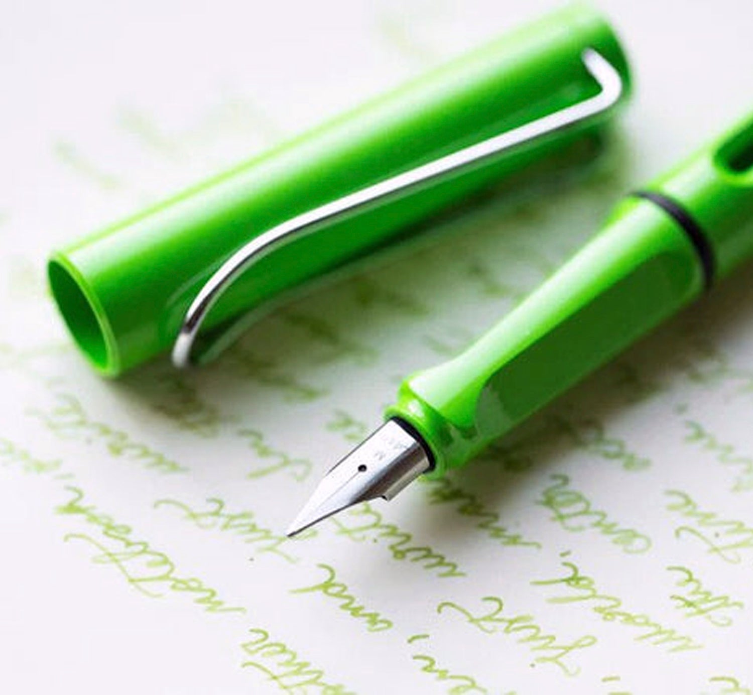 Lamy 013 Safari Green CT Fountain Pen