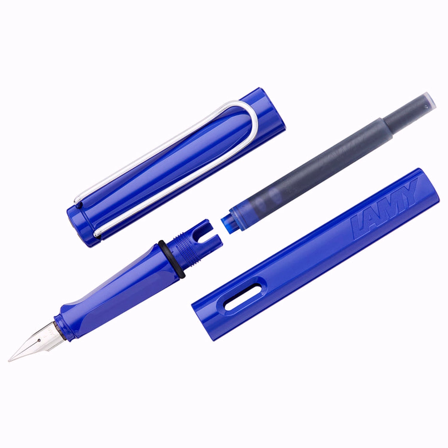 Lamy 014 Safari Blue CT Fountain Pen