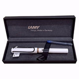Lamy 019 Safari White/Black Fountain Pen (Special Edition)