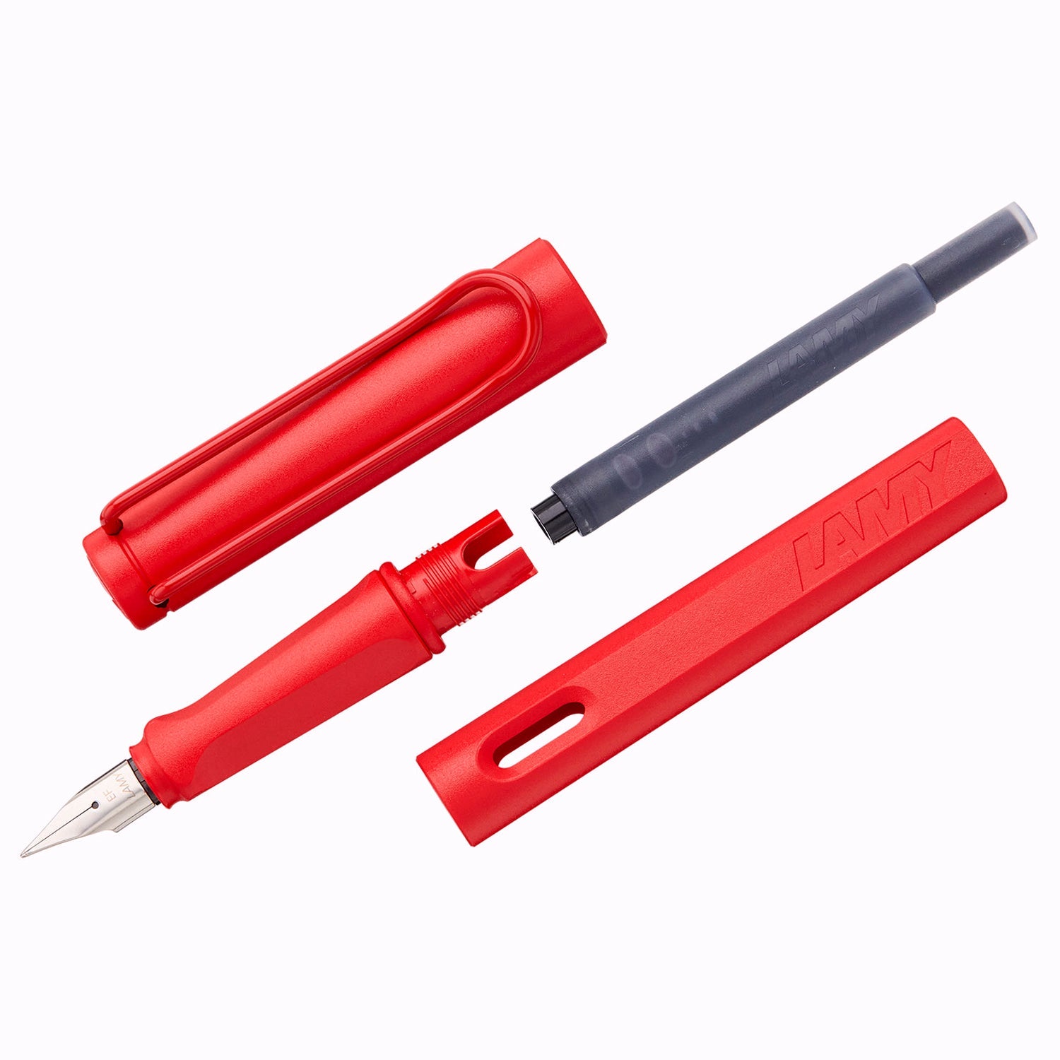 Lamy 020 Safari Strawberry Fountain Pen (Special Edition)