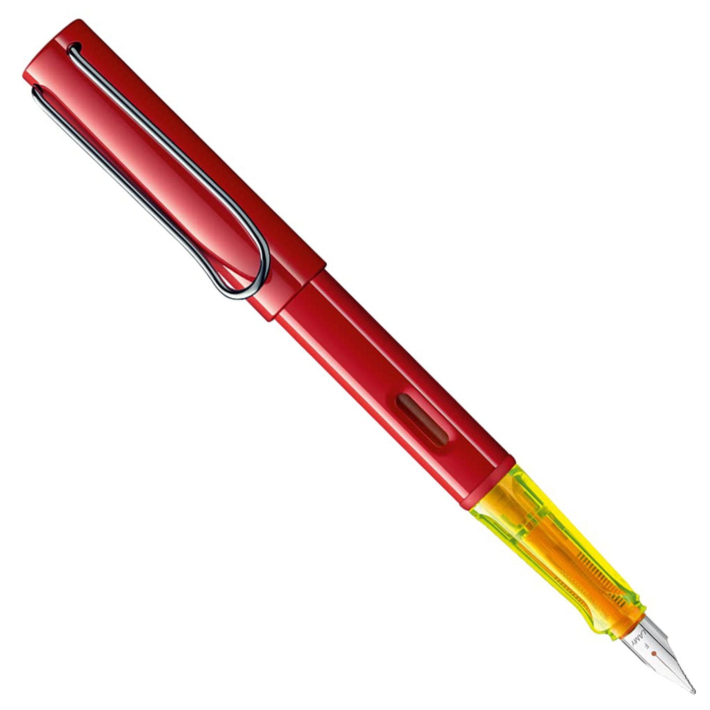 Lamy 022 AL Star Glossy Red Fountain Pen Set (Special Edition)