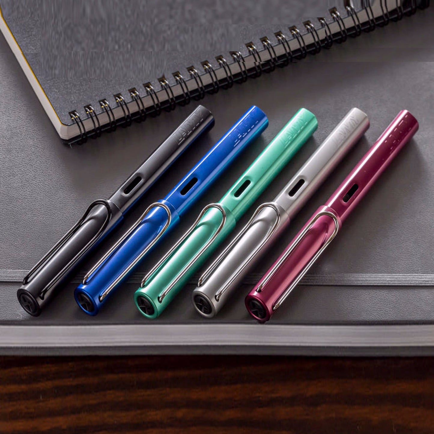 Lamy 029 AL Star Black Purple CT Fountain Pen