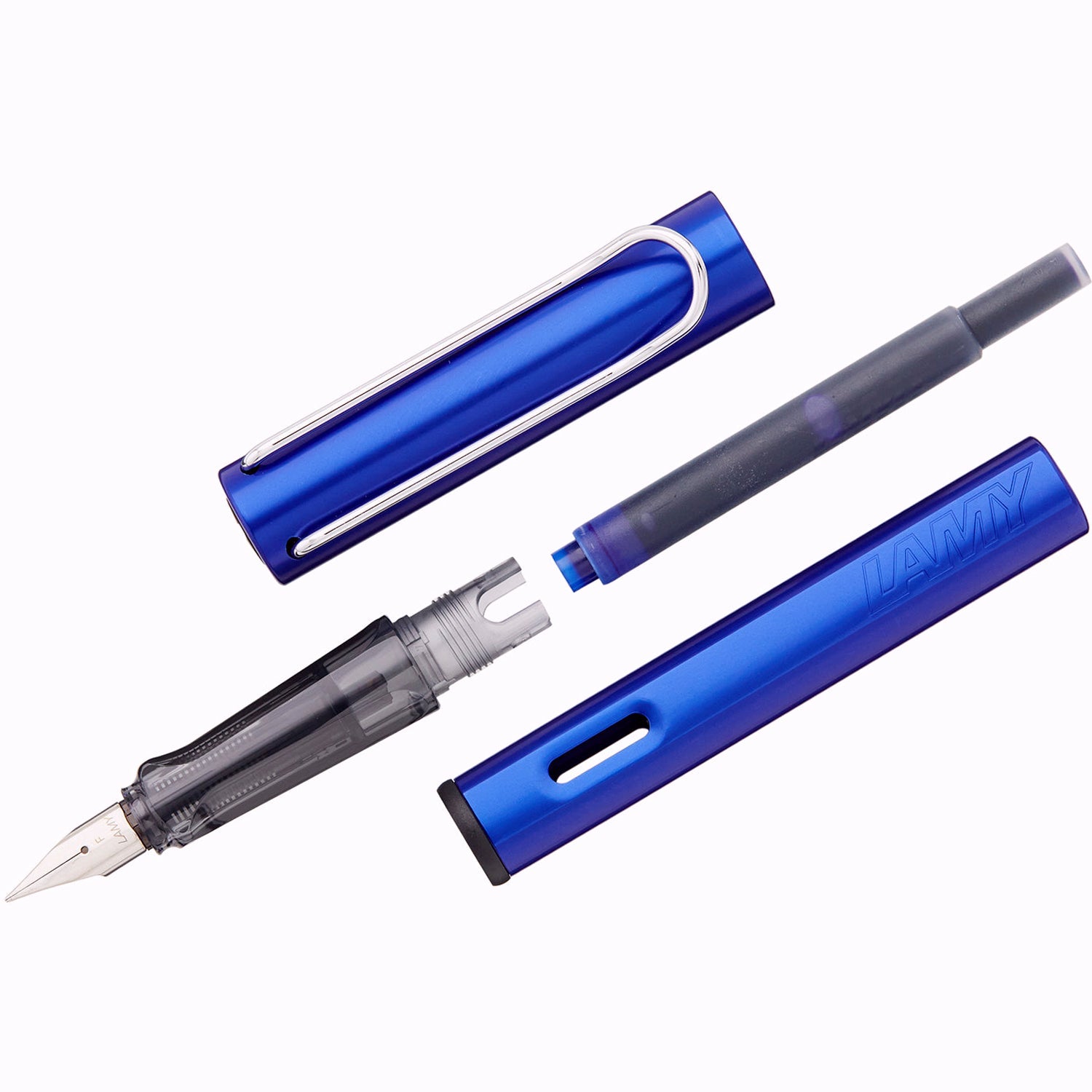 Lamy 028 AL Star Ocean Blue CT Fountain Pen