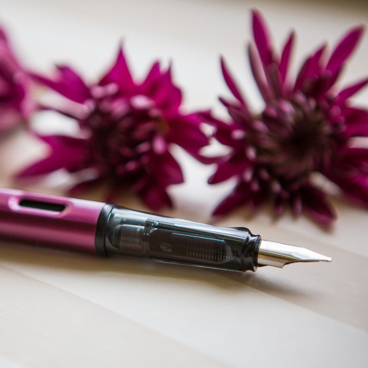 Lamy 029 AL Star Black Purple CT Fountain Pen