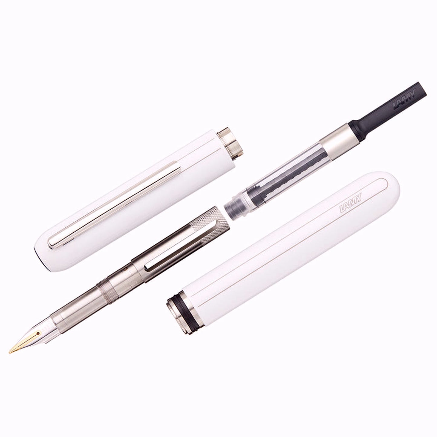 Lamy 074 Dialog Piano White CT Fountain Pen