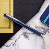 Lamy 077 Aion Deep dark Blue CT Fountain Pen