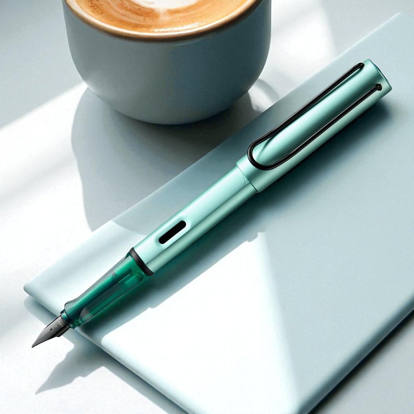 Lamy 0A8 AL Star Mint PVD Fountain Pen (Special Edition)