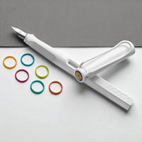 All White Multi Ring Set